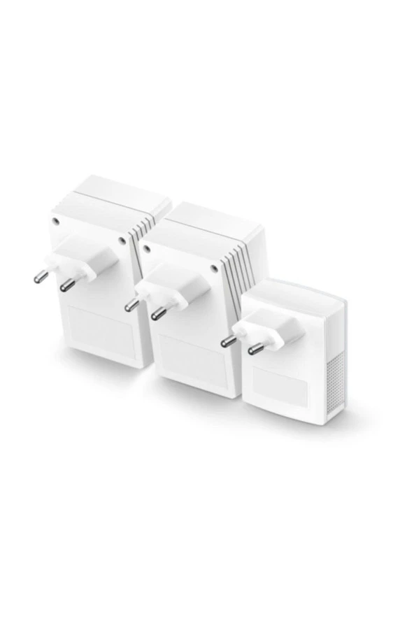 TP-LINK  TL-WPA4220T KIT 300mbps AV600 3lü Powerline Adaptör - 4