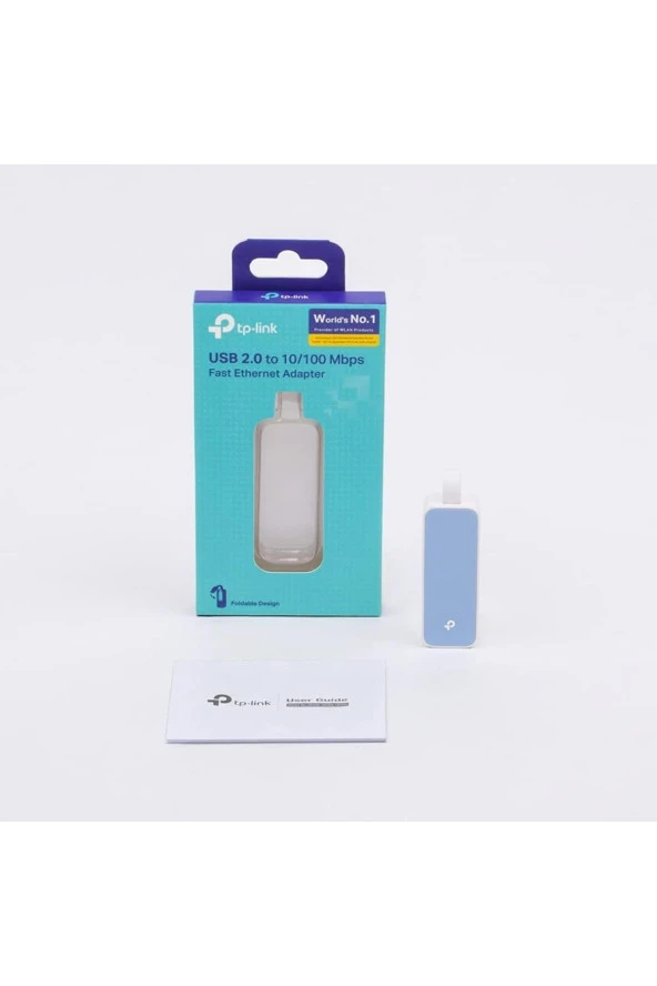 TP-LINK  Ue200 Usb-2.0- 10/100mbit/s-ethernet-adaptörü (katlanır Kablo, Apple Macbook Surface Pro Xps - 2