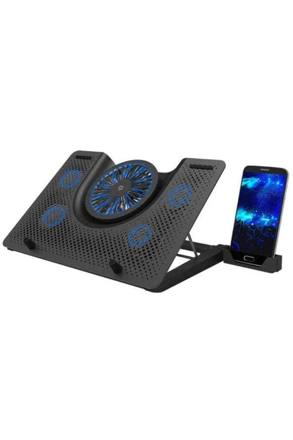 FRISBY  Fnc-5240st 5 Fanlı Metal Profesyonel Gaming Notebook Laptop Soğutucu Stand