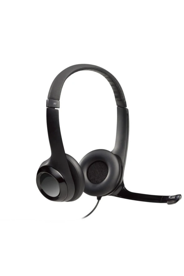 logitech H390 Kablolu Kulak Üstü Mikrofonlu Kulaklık Dijital Stereo Ses Katlanabilir Gürültü Önleyici