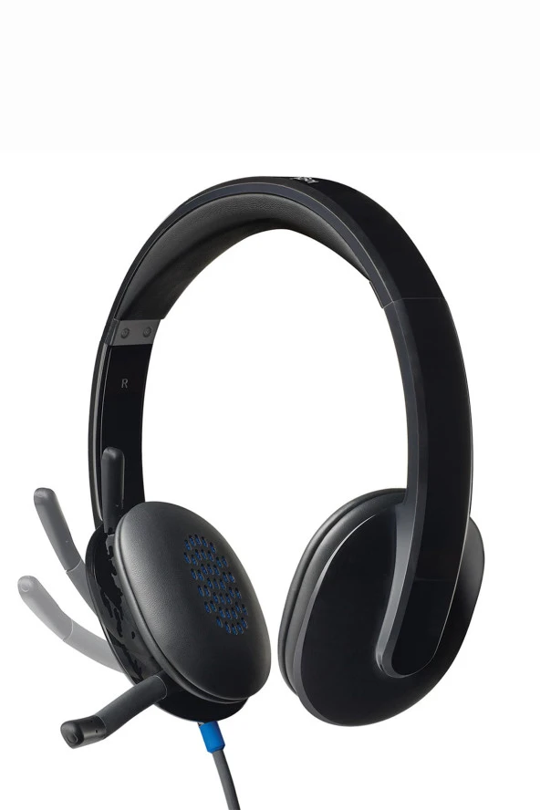 logitech  H540 USB  Gürültü Önleyici Mikrofonlu Kablolu Kulaklık - Siyah - 2