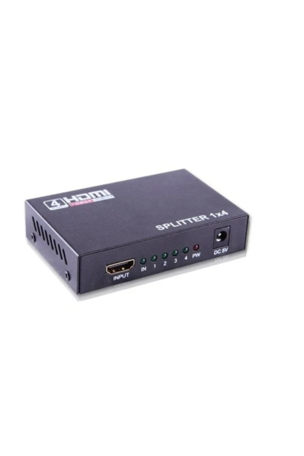 Qport Q-SPL4 Full HD 1 Giriş 4 Çıkış HDMI Splitter
