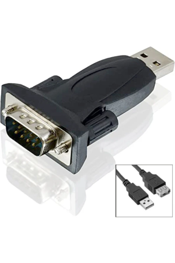 Qport  Q-u232 Usb 2.0 - Rs232 Çevirici + Usb Kablo