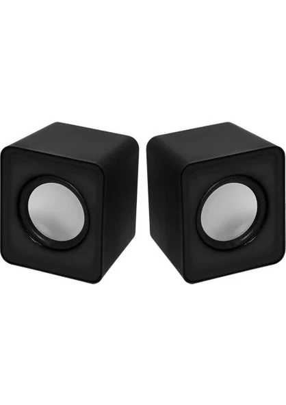 FRISBY FS-334U-B 2.0 6w Siyah USB 2+0 Hoparlör