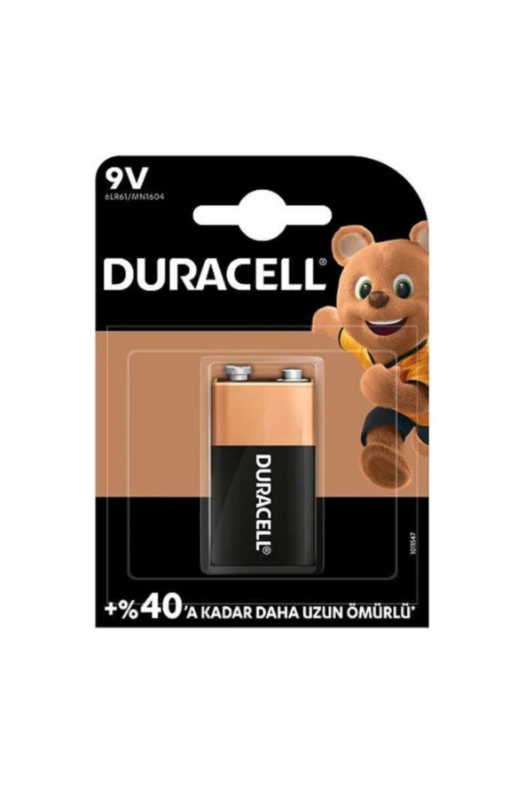 Duracell  6lr61 Alkalin 9v Pil