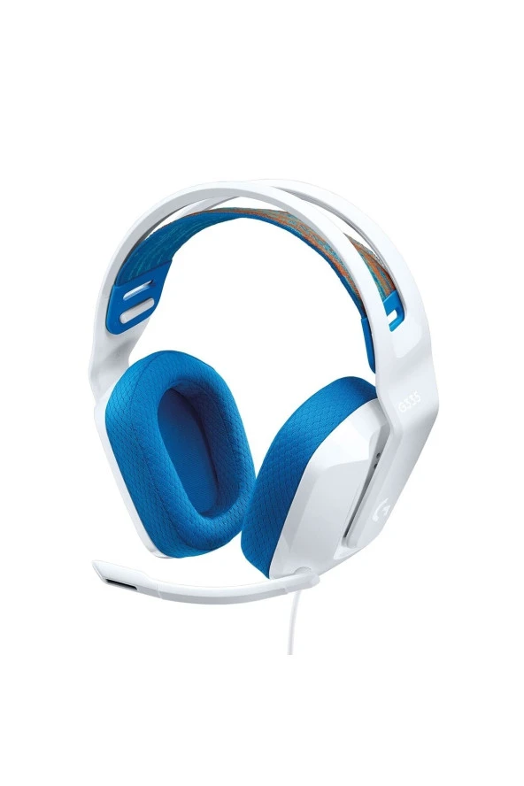 logitech G335 White 981-001018 Mikrofonlu Beyaz Kablolu Gaming (oyuncu) Kulaklık - 2