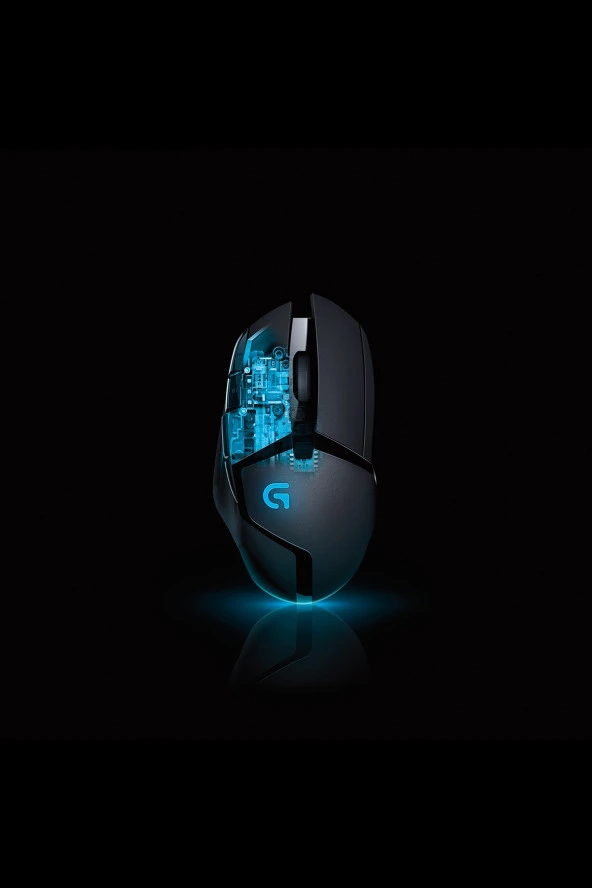 logitech  G402 Hyperion Fury 4.000 DPI Ultra Hızlı 500 IPS Oyuncu Mouse - Siyah