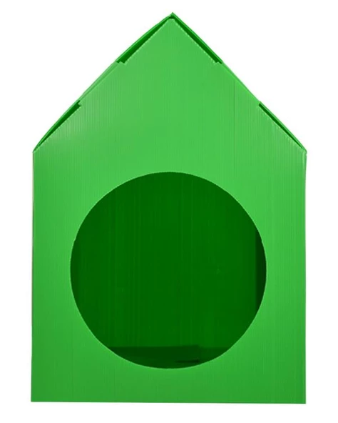 Temel Özel Üretim Plastik Kedi Evi 2li Set Sarı ve Yeşil - 2