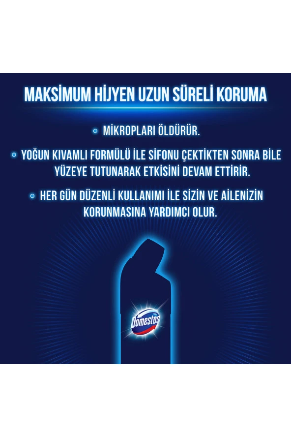Domestos Çamaşır Suyu Limon Ferahlığı 750 ml 6 Adet - 5