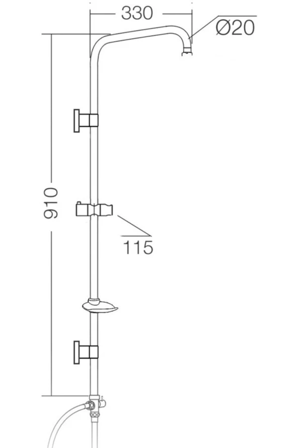 Penta Duş Sistemi 5888 - 2