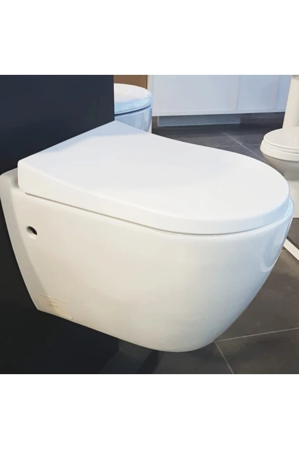 Uno Asma Klozet + Plastik Soft Kapak - 3