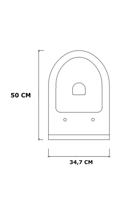 Uno Asma Klozet + Plastik Soft Kapak - 5