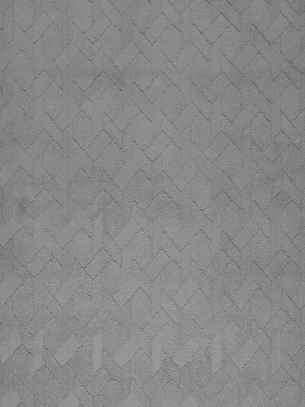 Lara Bukleli Desenli Yumuşacık Peluş Halı Salon Oturma Odası Mutfak Koridor Halısı 9401B Gri - Resim 6