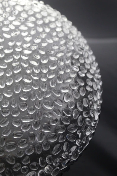 Paşabahçe Denizlicam El İmalatı Kristal Damla Desenli Tabak 1 Adet 205027 24133 - Resim 2