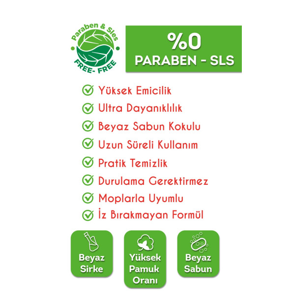 Vebox Easy Wet Wipes Yüzey Temizleme Havlusu 100 Yaprak - 4