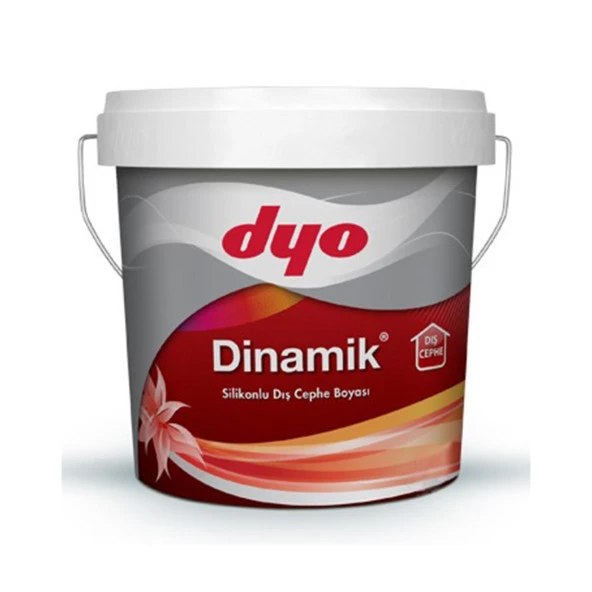 Dyo Dinamik Silikonlu Dış Cephe Boyası 2058 Koyu Krem 15 Lt