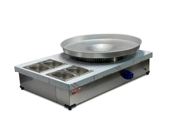 Elektrikli Tantuni Ocağı Garnütürlü 50*75 Cm 4 Garnütürlü - Resim 2