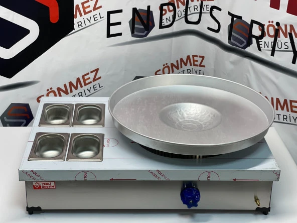 Elektrikli Tantuni Ocağı Garnütürlü 50*75 Cm 4 Garnütürlü - Resim 6