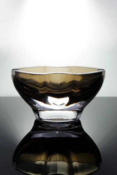 Paşabahçe Denizli Cam El İmalat Kristal Küllük Karamel 1 Adet 1008950 23166 ürün görseli 1