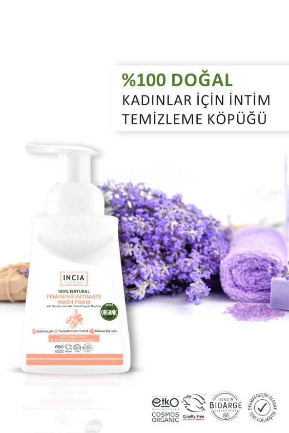 INCIA Kadınlar İçin 100 İntim Yıkama Köpüğü 200 ml - 2