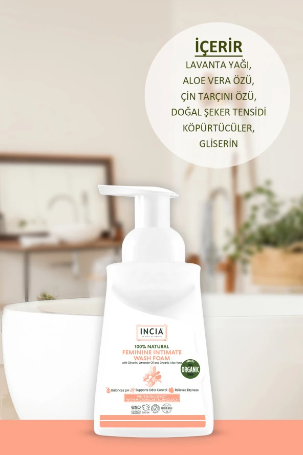 INCIA Kadınlar İçin 100 İntim Yıkama Köpüğü 200 ml - 4