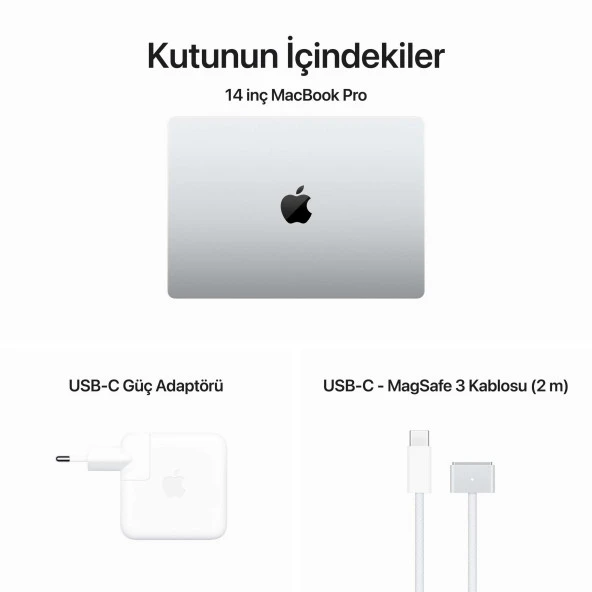 Apple Macbook Pro M3 8GB 1TB  14" MacOs - Outlet - Resim 10