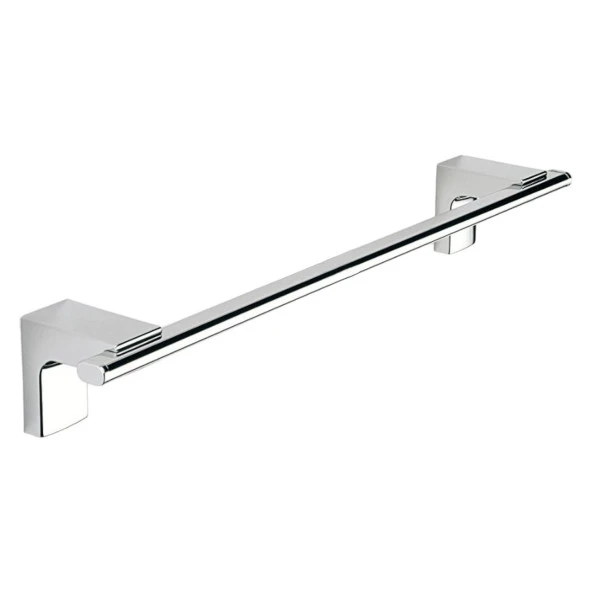 Lavabo Banyo Mutfak Aparat Standı Bez Havlu Askısı Uzun Havluluk Vidalı Krom Paslanmaz Metal - Resim 3