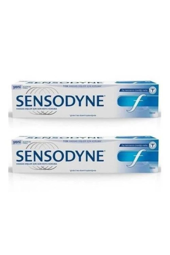 Sensodyne F Florürlü Diş Macunu 100 ml 2 Kutu