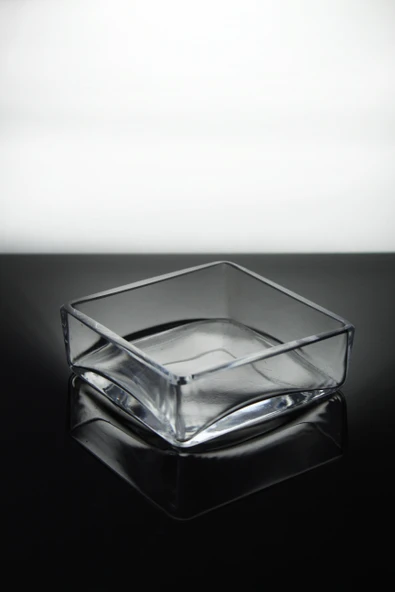 Paşabahçe Denizlicam El İmalatı Kristal Kare Mini Kase 1 Adet 247970 16850 - 2