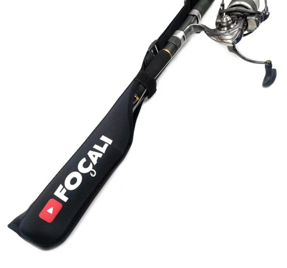 Foçalı Surf ve Shore Jigging Kamış Koruma Bandı 3mm Neopren - Lastikli