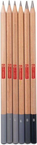 Talens Art Creation Graphite Pencils 6'lı Dereceli Kalem Seti / 9028106M - Resim 2