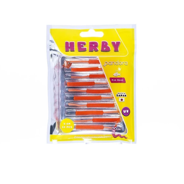 Pandora Herby Worm 5cm Lrf Silikon Yem - Resim 2