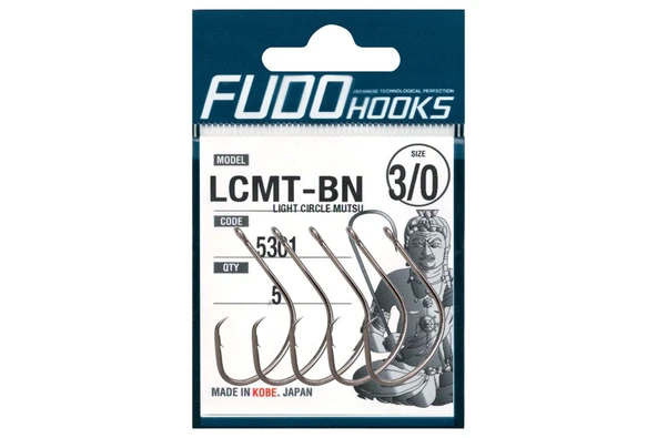 Fudo 5301 Light Circle Mutsu Black Nikel İğne - Resim 2