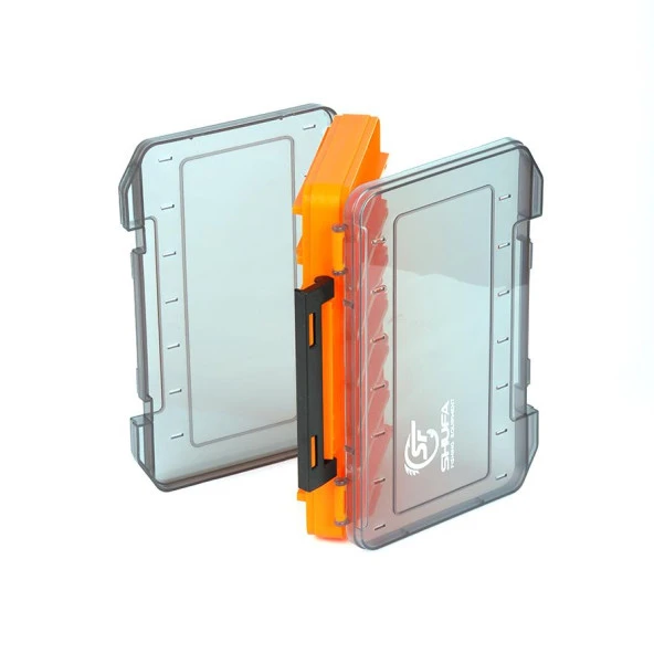 Shufa Lure Box Çift Taraflı Kutu 105mm - Turuncu ürün görseli