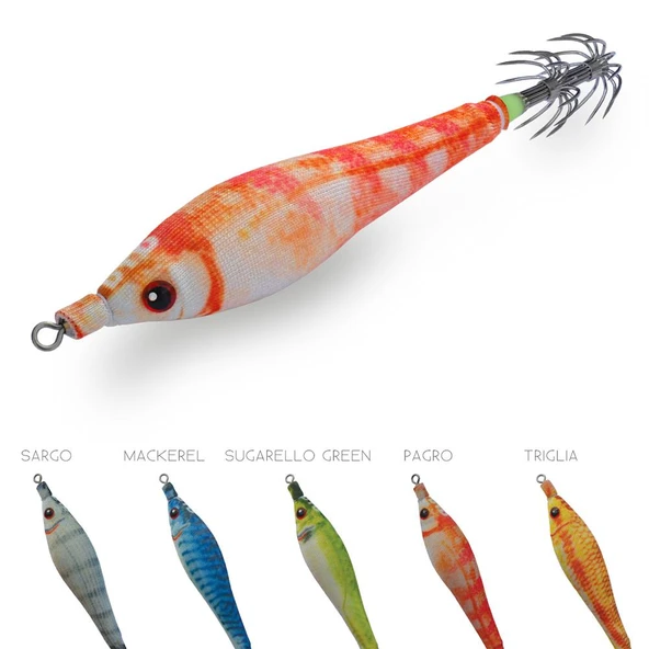 DTD Soft Real Fish 1.5 55mm 3,2gr Kalamar Zokası