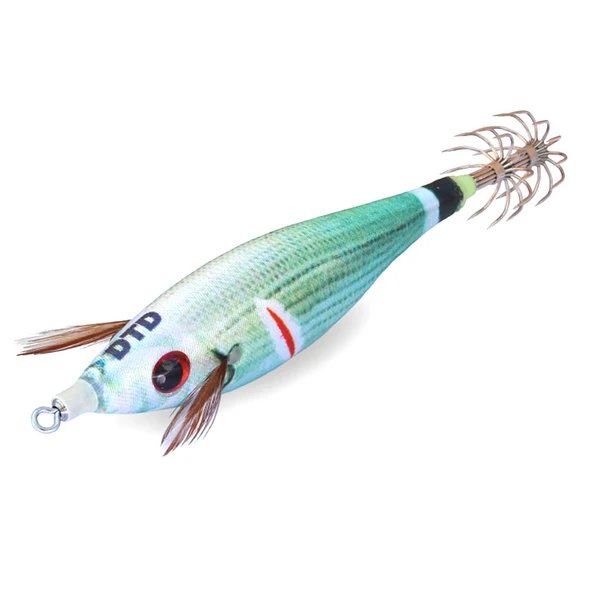 DTD Wounded Fish Bukva 1.5 55mm 5,5gr Kalamar Zokası - Resim 5
