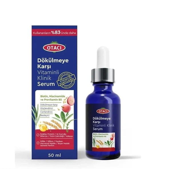 Otacı Dökülmeye Karşı Klinik Serum 50 ml
