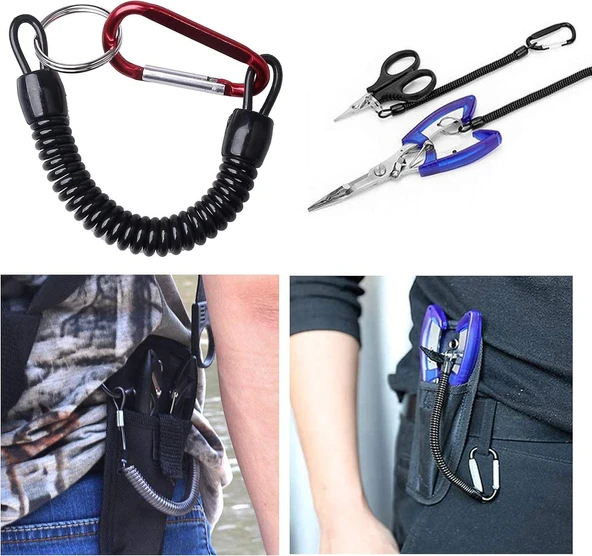 Bauer Yaylı Karabinalı Askı Aksesuar Kordonu - Resim 4