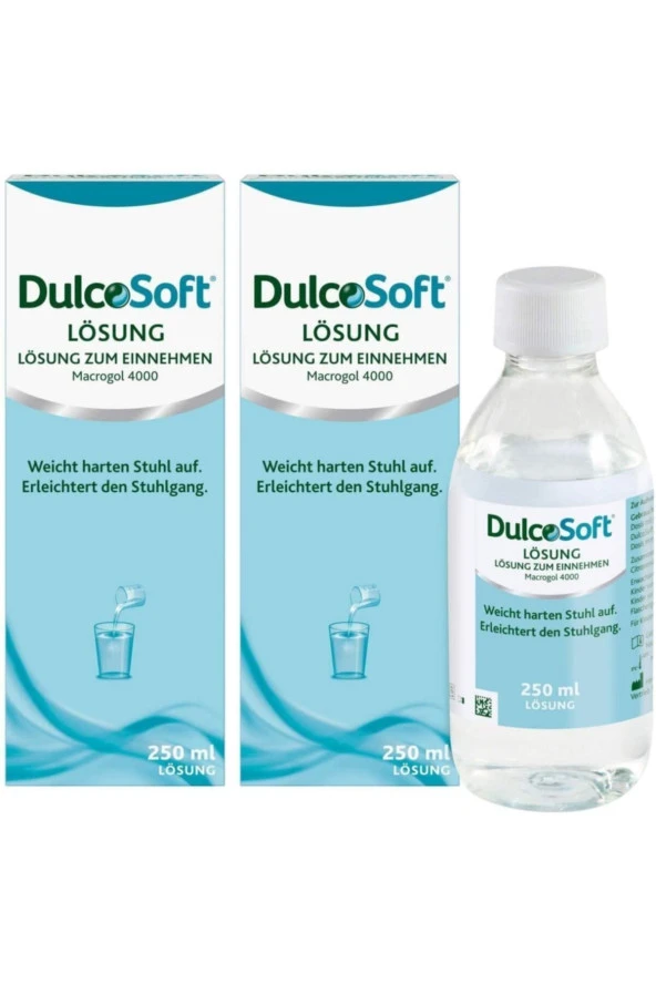 Dulcosoft Oral Solüsyon 250 ml 2 Kutu