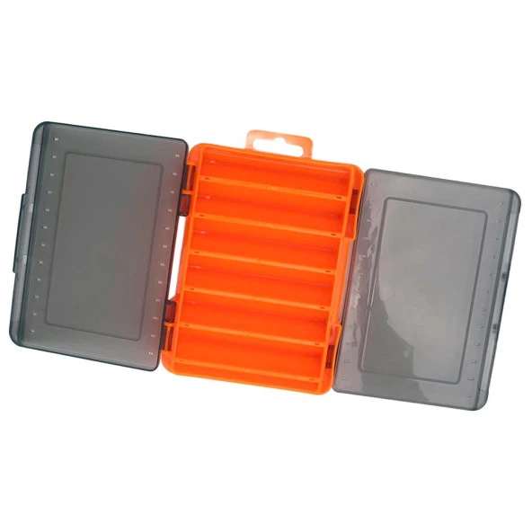 Shufa Lure Box Çift Taraflı LRF Yem Kutusu 85mm - Turuncu - Resim 3