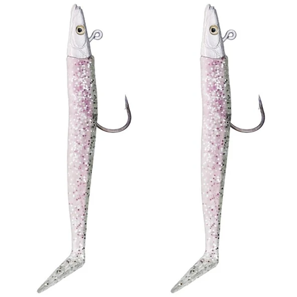 Fujin Zand Eel 11cm 7gr-14gr Double Combo Silikon Yem - Resim 5