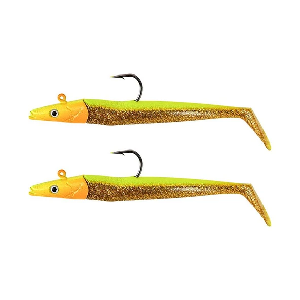 Fujin Zand Eel 11cm 7gr-14gr Double Combo Silikon Yem - Resim 11