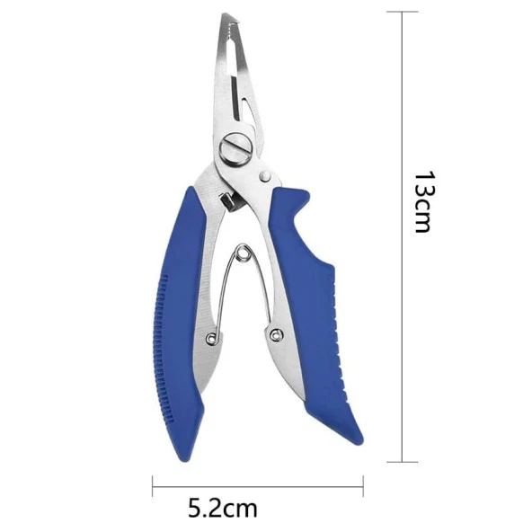 Shufa Çok Amaçlı Balıkçı Pense - Lacivert - Resim 3