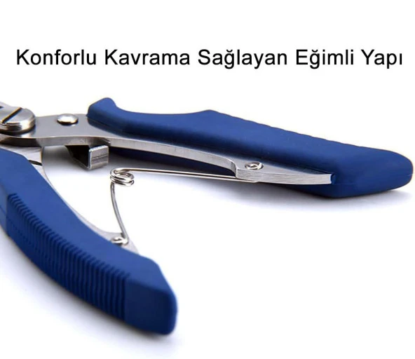 Shufa Çok Amaçlı Balıkçı Pense - Lacivert - Resim 4