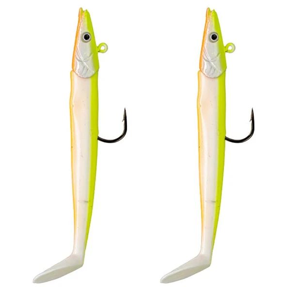 Fujin Zand Eel 11cm 7gr-14gr Double Combo Silikon Yem - Resim 10