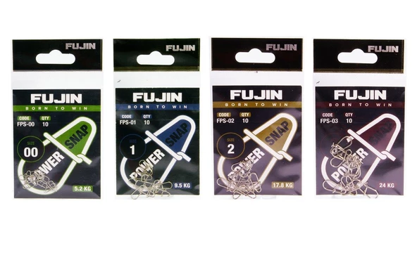 Fujin Power Snap Maket Balık ve LRF Klipsi