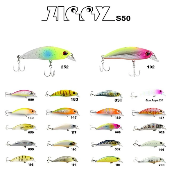 Fujin Ziggy 50mm 3.6gr LRF Maket Balık ürün görseli 1