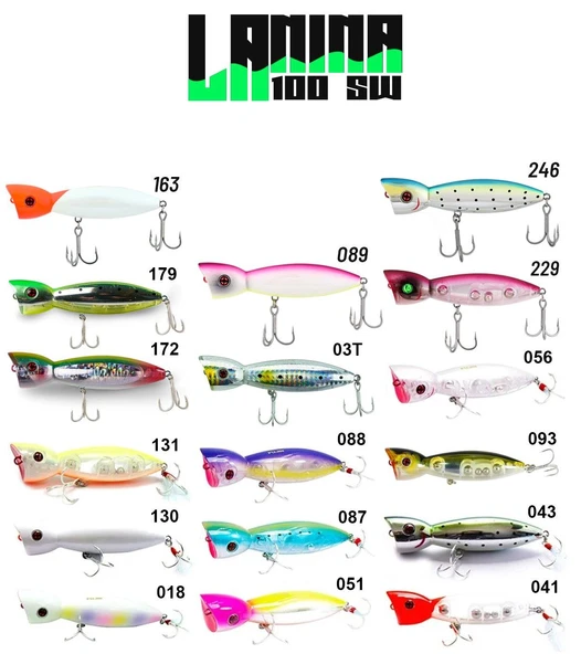 Fujin La Nina 100mm 24gr Su Üstü Popper ürün görseli