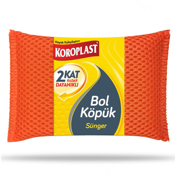 Koroplast Bol Köpük Sünger x 3 Adet - 2