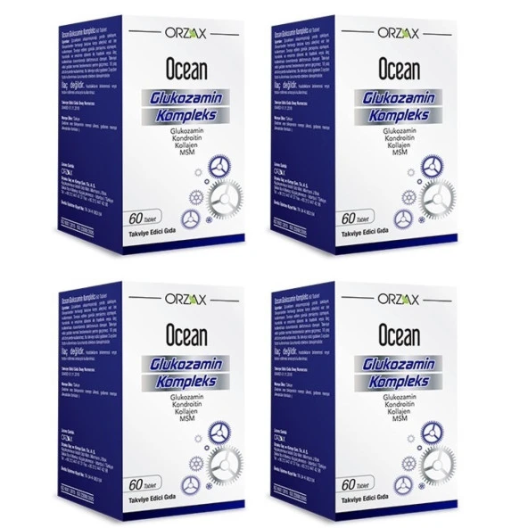 Ocean Glucosamine Complex 60 Tablet 4 Kutu ürün görseli